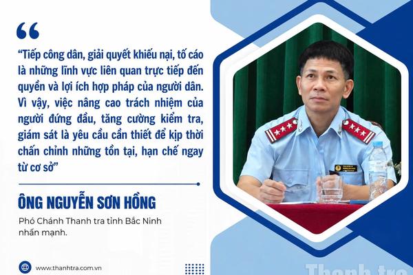 Thanh tra tỉnh Bắc Ninh: Chấn chỉnh lề lối làm việc từ trách nhiệm công vụ