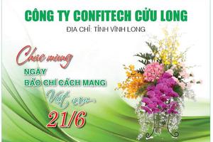 Confitech Cửu Long tri ân những “chiến sĩ” trên mặt trận tư tưởng nhân Ngày Báo chí Cách mạng Việt Nam