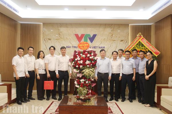 Phó Tổng Thanh tra Nguyễn Văn Cường thăm, chúc mừng các cơ quan báo chí nhân Ngày Báo chí Cách mạng Việt Nam