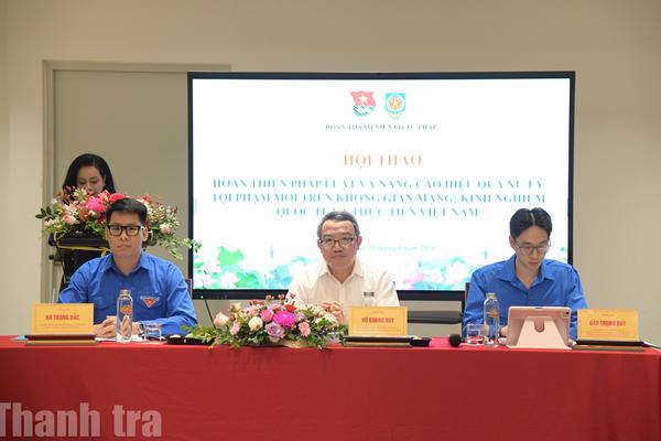 Hoàn thiện pháp luật để xử lý hiệu quả tội phạm mới trên không gian mạng