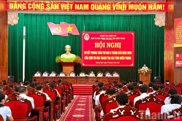 Cụm Thi đua Thanh tra các tỉnh miền Trung: Những kết quả nổi bật qua các con số biết nói