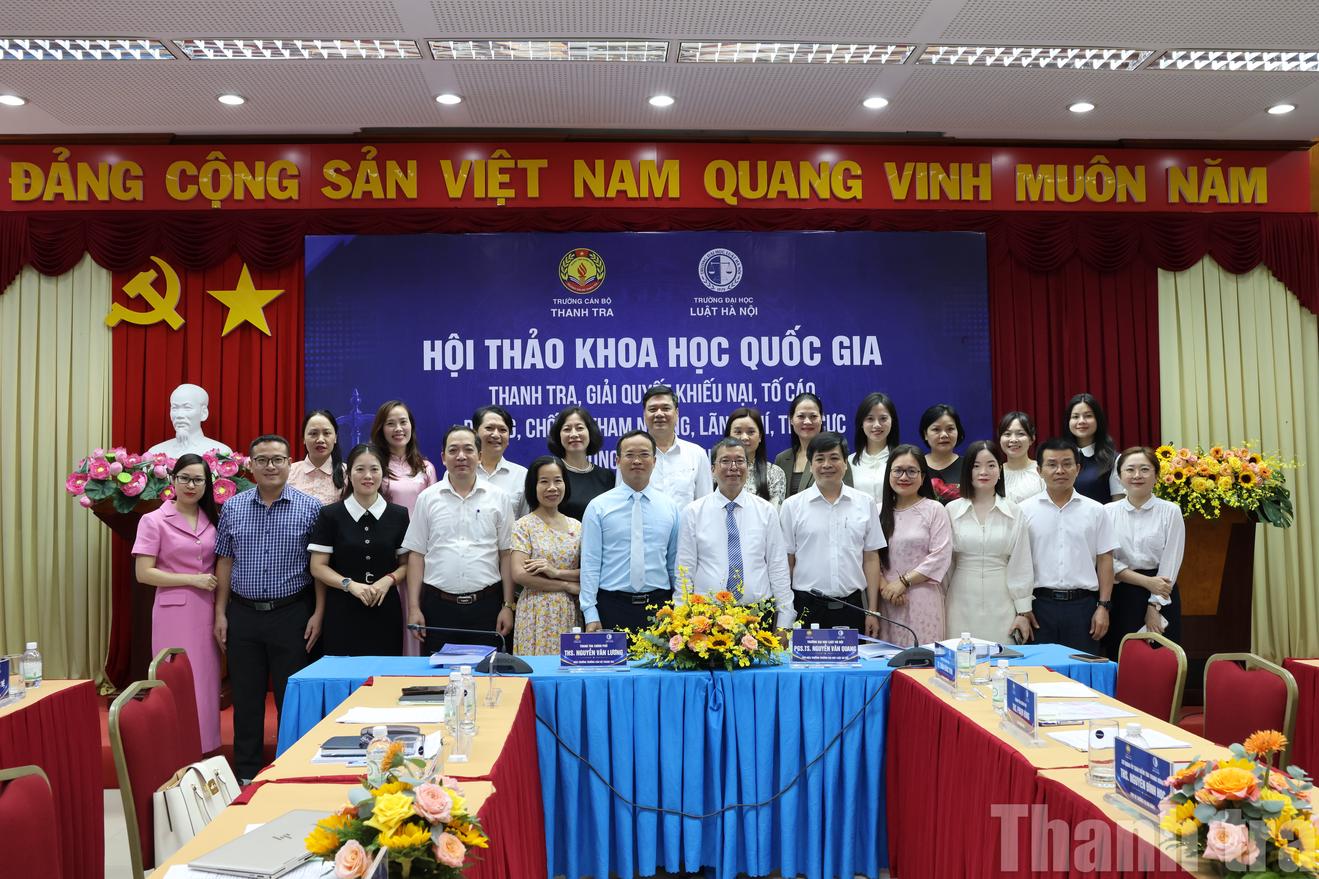 Hội thảo khoa học quốc gia “Thanh tra, giải quyết khiếu nại tố cáo, phòng chống tham nhũng, lãng phí tiêu cực trong kỷ nguyên mới”