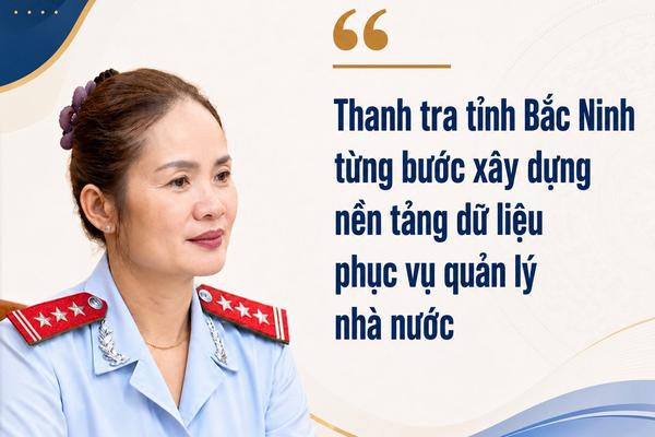 Thanh tra tỉnh Bắc Ninh từng bước xây dựng nền tảng dữ liệu phục vụ quản lý nhà nước