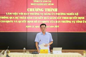 Lào Cai kiểm soát quyền lực, chống tham nhũng trong thanh tra, kiểm toán