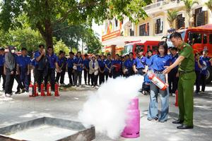 TP Huế: Hình thành không gian trải nghiệm thực hành phòng cháy, chữa cháy cho cộng đồng