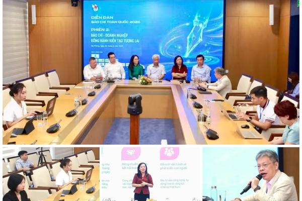 Báo chí - doanh nghiệp đồng hành kiến tạo tương lai từ nền tảng niềm tin