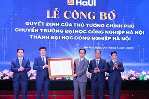 Đại học Công nghiệp Hà Nội kiện toàn bộ máy lãnh đạo