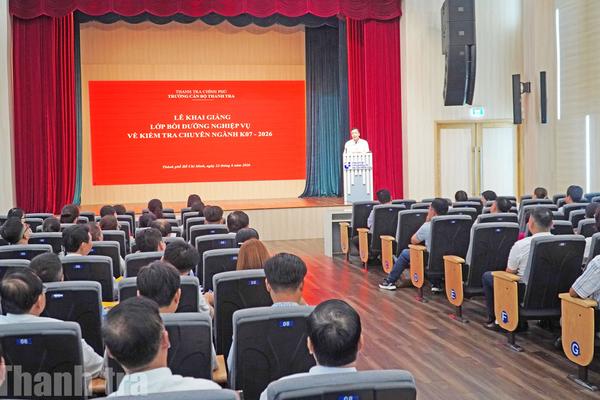 Gần 120 học viên tham gia lớp bồi dưỡng nghiệp vụ kiểm tra chuyên ngành tại TPHCM