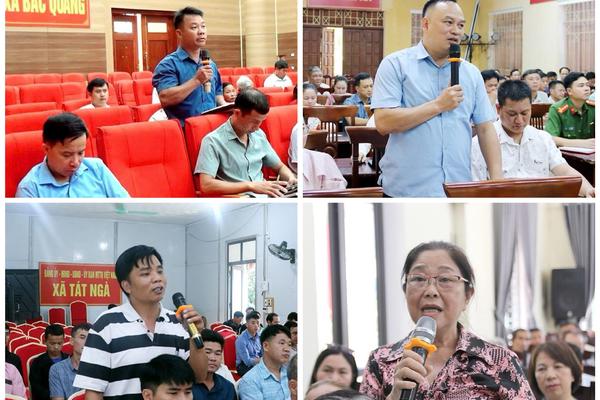 Tuyên Quang: Tiếp xúc cử tri trước Kỳ họp thứ tư, "nóng" nhiều vấn đề dân sinh ở cơ sở