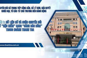 Bài 2: Dữ liệu số và cuộc chuyển đổi từ “hậu kiểm” sang “cảnh báo sớm” trong ngành Thanh tra