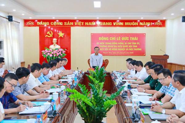 Thanh Hóa: Tháo gỡ các khó khăn đất đai, môi trường để tạo dư địa tăng trưởng mới