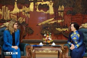 Phó Thủ tướng Phạm Thị Thanh Trà tiếp Trưởng Đại diện UNICEF tại Việt Nam