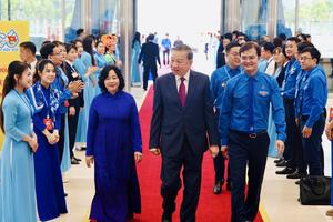Tổng Bí thư, Chủ tịch nước Tô Lâm dự phiên trọng thể Đại hội Đoàn toàn quốc lần thứ XIII