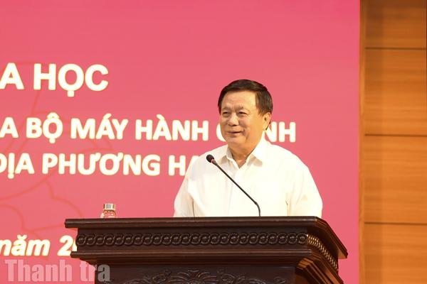 GS. TS Nguyễn Xuân Thắng: Cấp xã phải trở thành thiết chế quản trị tích hợp ở tuyến đầu