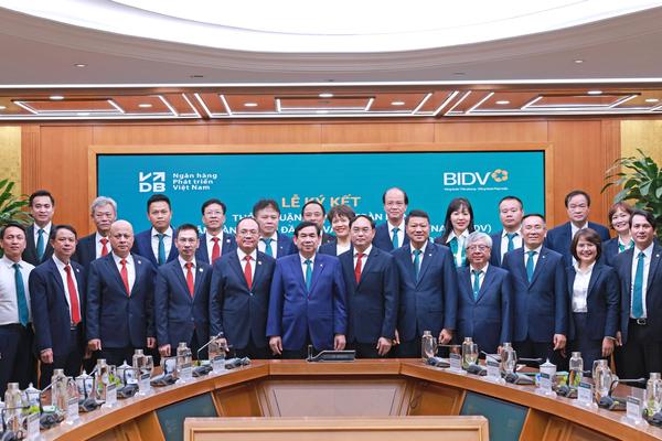 VDB mở rộng hợp tác với BIDV, thúc đẩy đổi mới hoạt động và phát triển bền vững