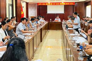 Công bố quyết định thanh tra việc chấp hành pháp luật tại các cụm công nghiệp Đồi 30, Phú Mỹ và Trường Xuân I