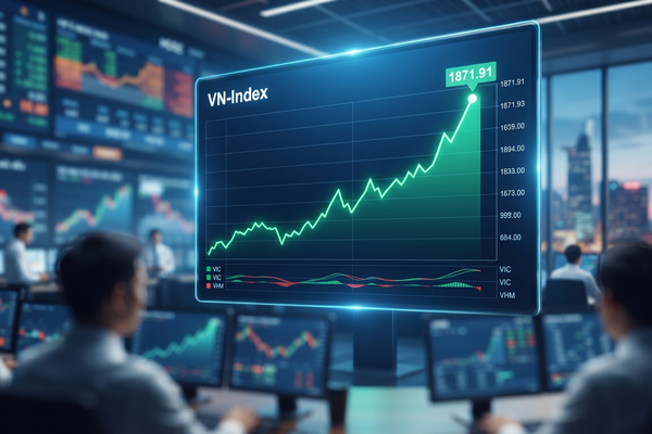 Chứng khoán tuần qua: VN-Index tăng điểm, dòng tiền vẫn thận trọng