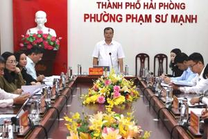 Hải Phòng: Thanh tra chỉ ra những việc cần hoàn thiện sau sắp xếp ở 3 xã, phường