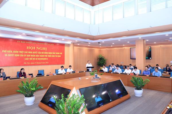 Hà Nội: Hoàn thiện hơn 92% văn bản, sẵn sàng thực thi Luật Thủ đô 2026