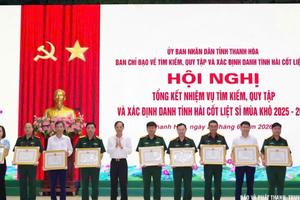 Thanh Hóa: Chiến dịch 500 ngày đêm quyết tâm đưa các anh hùng liệt sĩ trở về với đất mẹ