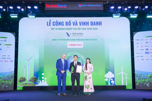 KCN Gia Lộc được vinh danh Top 10 Khu công nghiệp ESG Việt Nam Xanh 2026