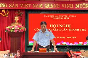 Thanh tra tỉnh Sơn La công bố kết luận thanh tra hoạt động y, dược tư nhân