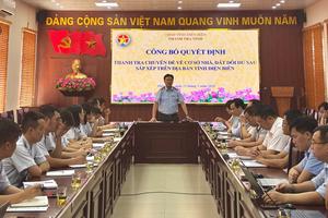 Chấn chỉnh, xử lý nhiều tồn tại, sai phạm tại Công ty Cổ phần Cấp nước Điện Biên