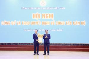 PGS.TS Lê Mạnh Hùng giữ chức Hiệu trưởng Trường Đại học Công đoàn