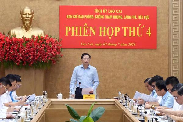 Lào Cai: Bí thư Tỉnh ủy yêu cầu phòng, chống lãng phí trên mọi lĩnh vực