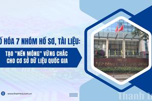 Số hóa 7 nhóm hồ sơ, tài liệu: Tạo "nền móng" vững chắc cho Cơ sở dữ liệu quốc gia