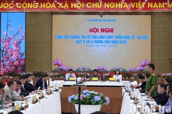 Lâm Đồng: Tăng trưởng GRDP 6 tháng đạt 7,9%, quyết tâm cán mốc hai con số cuối năm