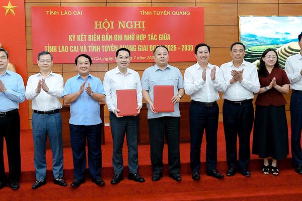 Lào Cai - Tuyên Quang bắt tay hợp tác toàn diện giai đoạn 2026 - 2030