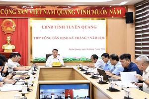 Chủ tịch UBND tỉnh Tuyên Quang yêu cầu cấp sổ đỏ cho các hộ dân xã Thượng Lâm trước 30/7