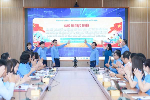 Tổng LĐLĐ Việt Nam phát động cuộc thi tìm hiểu các Nghị quyết của Đảng, Mặt trận Tổ quốc và Công đoàn