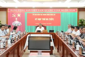 Kỷ luật 2 nguyên Phó Chủ tịch tỉnh Đồng Tháp, đề nghị kỷ luật nhiều đảng viên ở 3 tỉnh