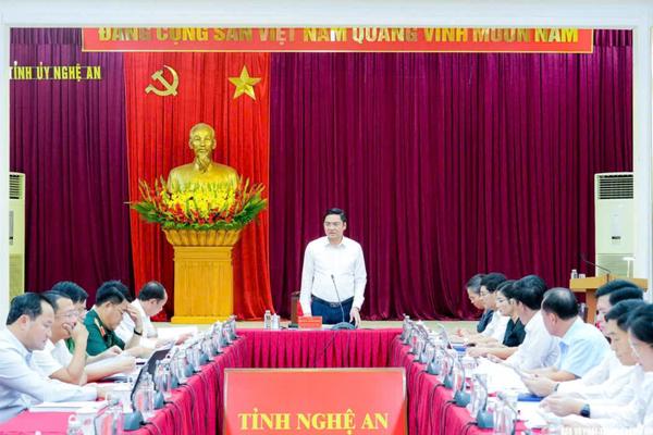Nghệ An: Ban Thường vụ Tỉnh ủy thông qua nhiều chủ trương thúc đẩy phát triển kinh tế, xã hội
