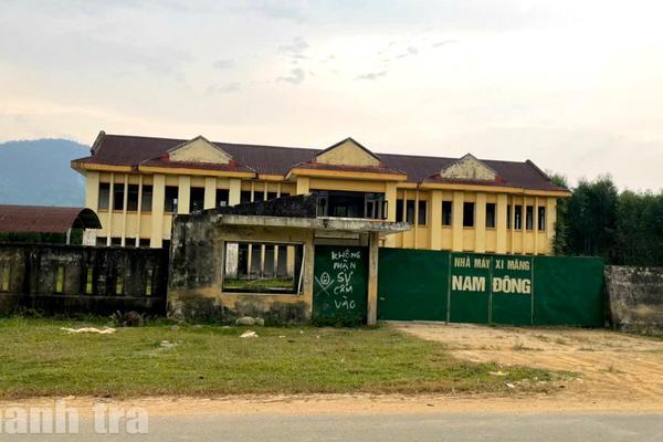 TP Huế: Thanh tra kiến nghị chấm dứt hoạt động đối với dự án Nhà máy xi măng Nam Đông