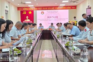 Cụm Thi đua số II tổ chức sơ kết công tác thi đua, khen thưởng