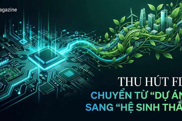 Thu hút FDI chuyển từ "dự án" sang "hệ sinh thái”
