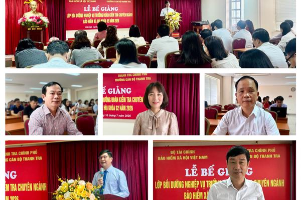 Trang bị bản lĩnh, nâng cao kỹ năng cho Trưởng đoàn kiểm tra bảo hiểm xã hội