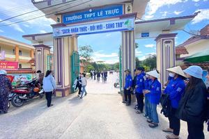Quảng Trị lập tổ công tác đặc biệt làm rõ phản ánh tiêu cực tại Điểm thi THPT Lê Trực