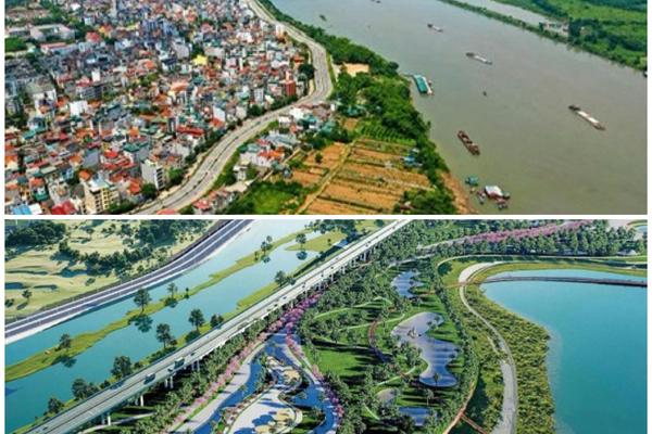 Thanh tra Hà Nội tăng cường thanh, kiểm tra việc thực hiện Dự án Trục Đại lộ cảnh quan sông Hồng