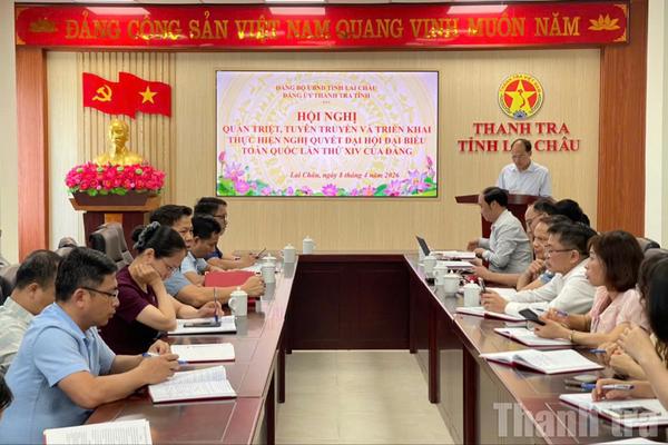 Thanh tra Lai Châu: Thi đua gắn nhiệm vụ, nâng chất lượng hoạt động thanh tra