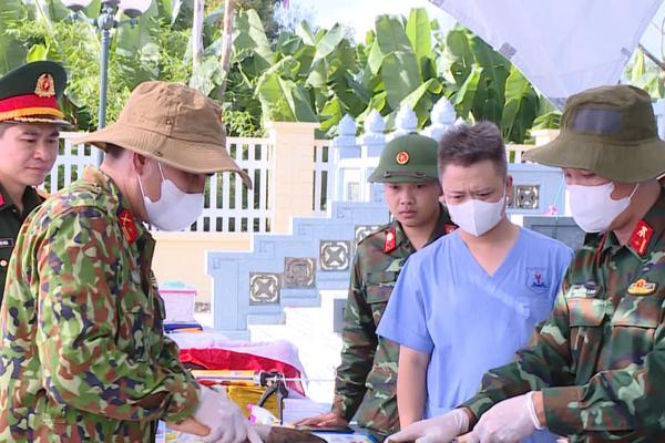 Thanh Hóa: Lấy mẫu ADN 69 phần mộ liệt sĩ chưa có thông tin tại Nghĩa trang liệt sĩ Hoa Lộc