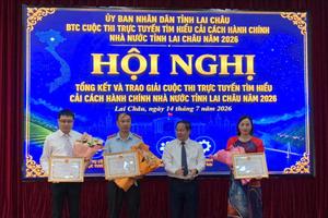 Thanh tra Lai Châu giành giải Nhất toàn đoàn tại cuộc thi cải cách hành chính năm 2026
