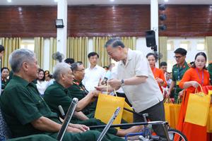 Đất nước càng phát triển, người có công càng phải được chăm lo tốt hơn