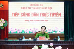 Công an Hà Nội: Đột phá chuyển đổi số, đưa phòng tiếp dân về cơ sở
