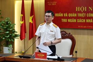Tập huấn, quán triệt công tác xây dựng dự toán thu ngân sách Nhà nước năm 2027