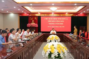 Sơn La chủ động tiếp công dân, kịp thời giải quyết phần lớn khiếu nại, tố cáo phát sinh