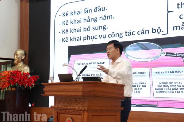 “Kê khai phải gắn với kiểm soát và xử lý nghiêm minh các hành vi vi phạm”